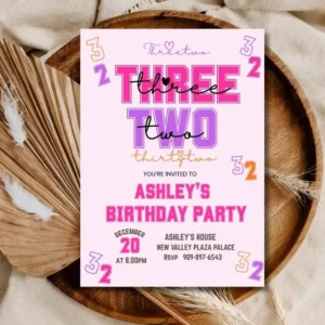 Girls And Boys Birthday Party Invitation, 32 Birthday Party Ideas